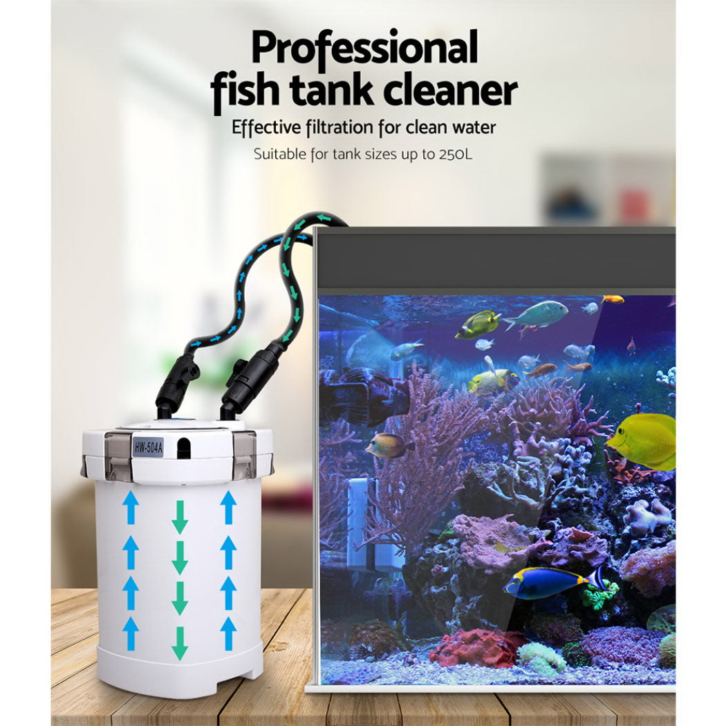 Giantz External Canister Filter - 1250L/H
