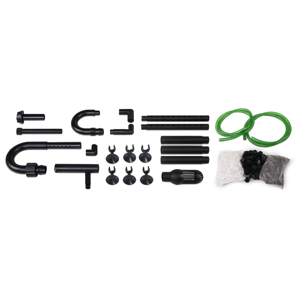 Giantz External Canister Filter with UV Steriliser - 1850L/H + Media Kit