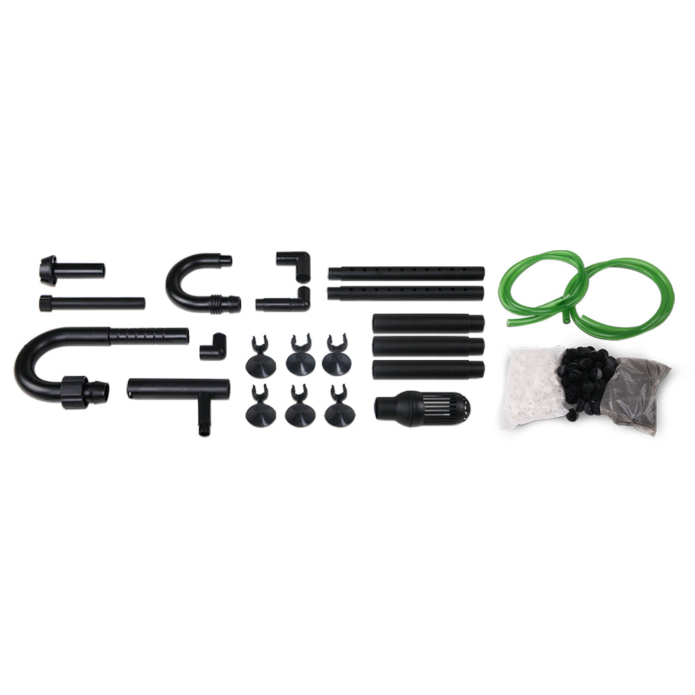 Giantz External Canister Filter with UV Steriliser - 2400L/H + Media Kit