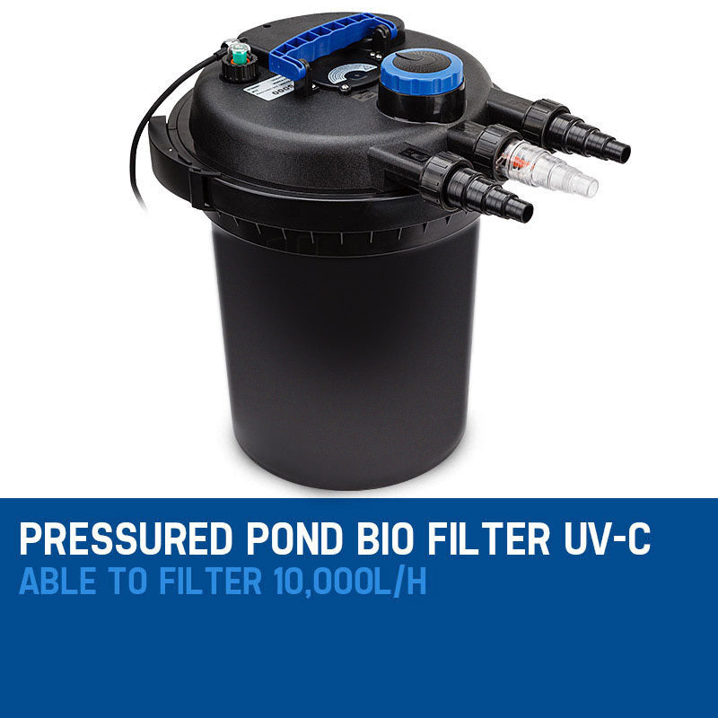 PROTEGE Pond Canister Filter with UV Steriliser - 10000L/H