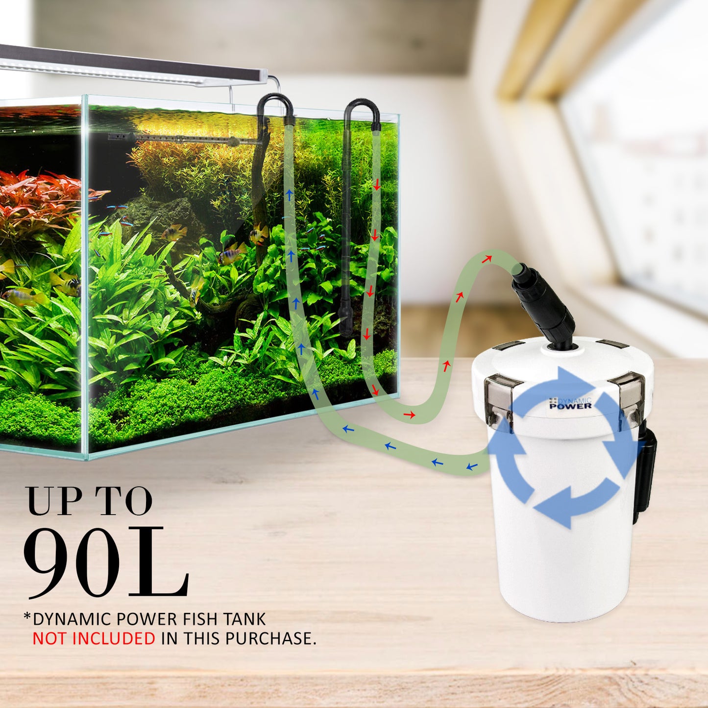 Dynamic Power External Canister Filter - 400L/H