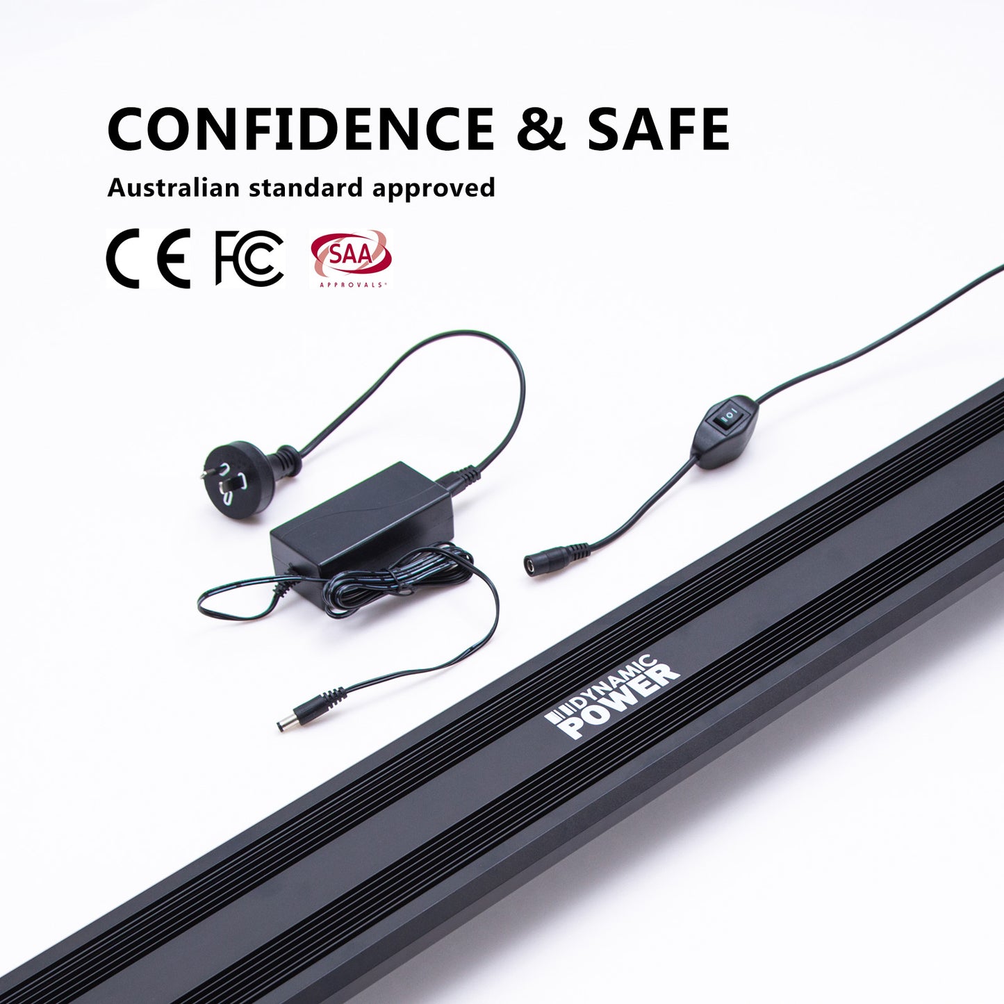 Dynamic Power 33W LED Light Blue/White - 120-140cm Combo