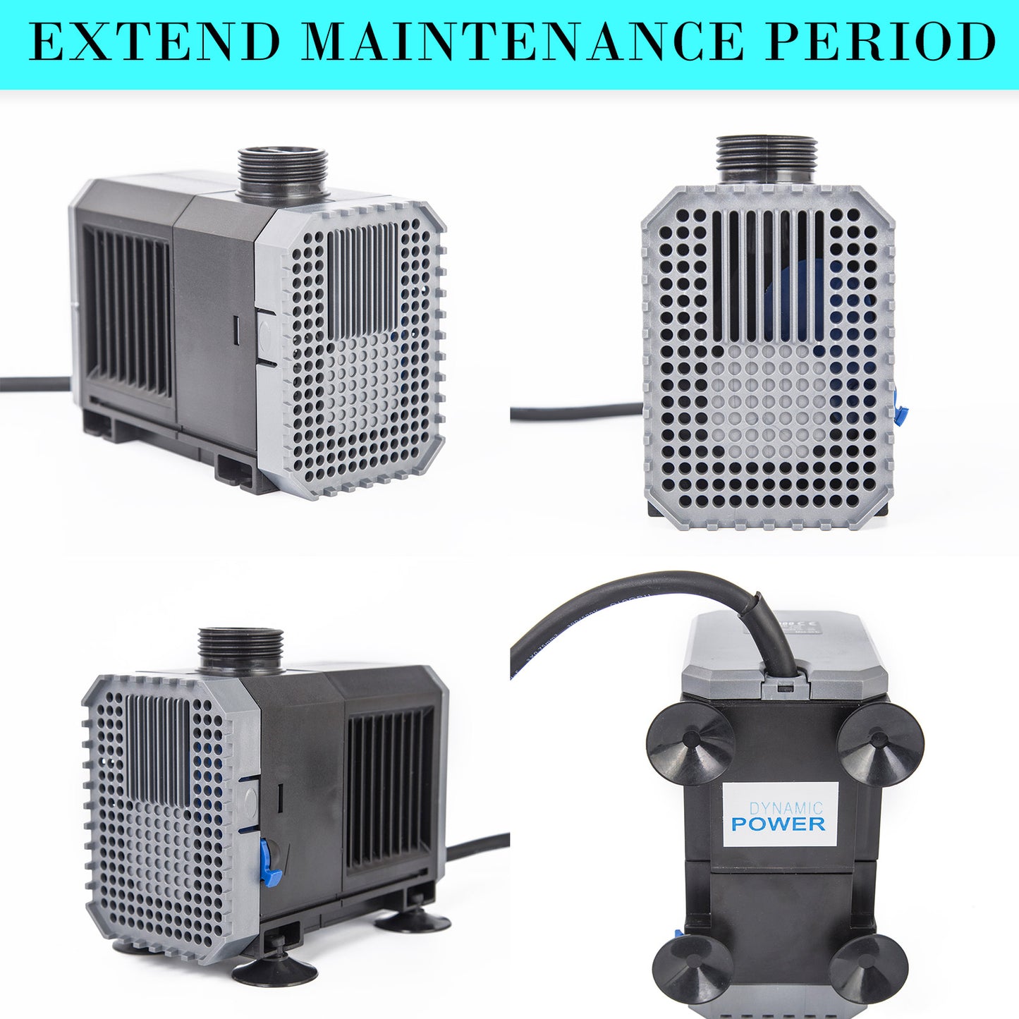 Dynamic Power Submersible Pump - 3000L/H