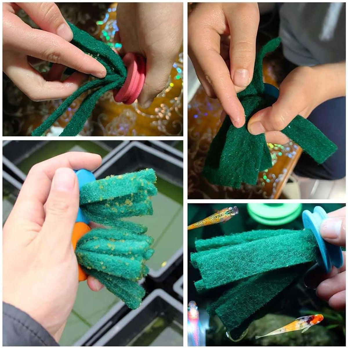 Floating Aquarium Egg Collector Set - 10PCS