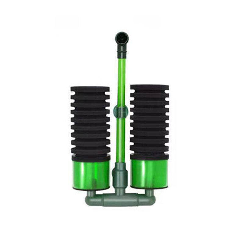 Double Head Sponge Filter with Bio Media compartments