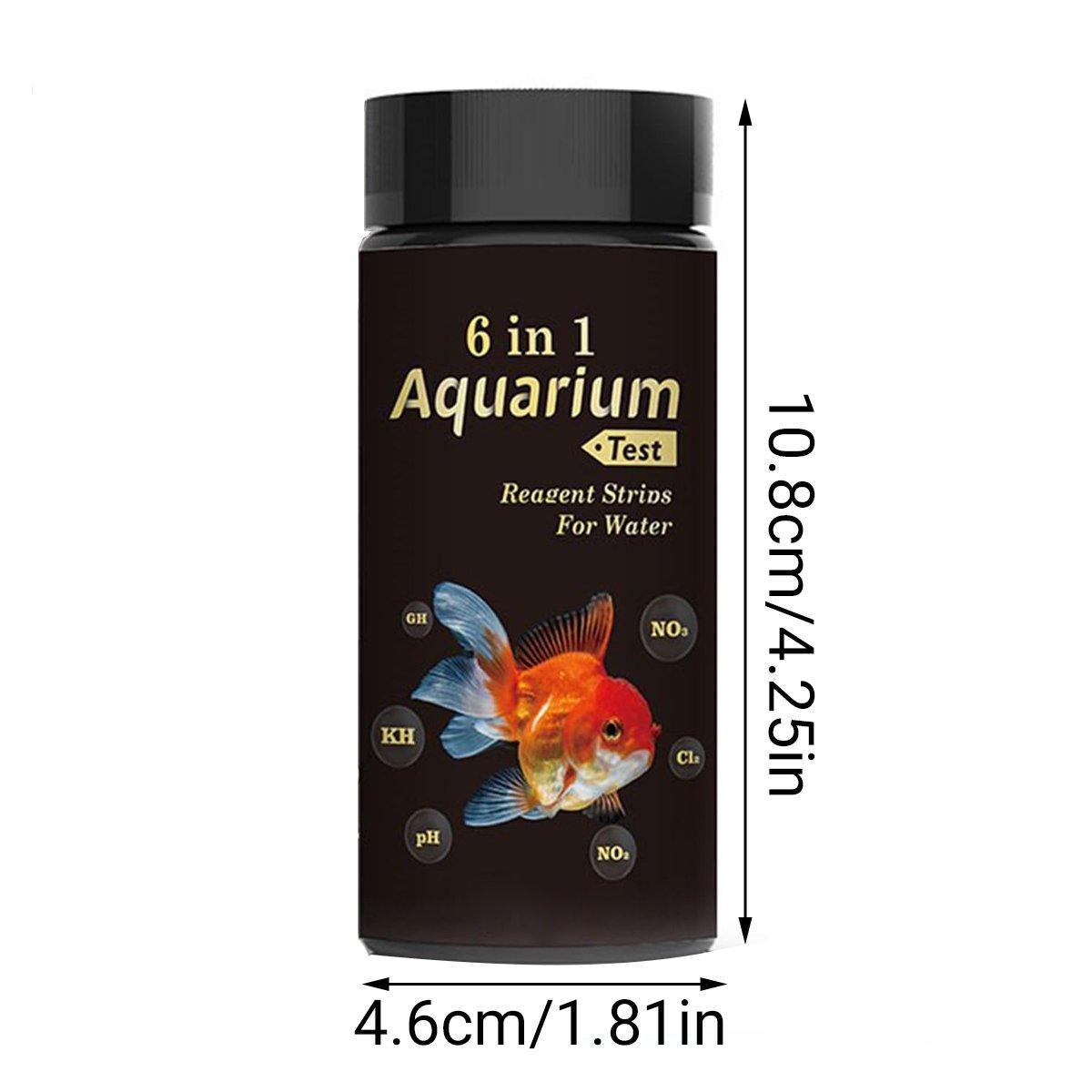 6in1 Water Quality Test Strips - 50pcs