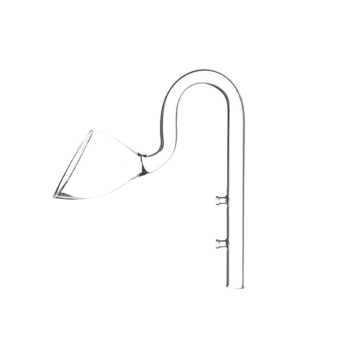 Glass Lily Pipe - Speaker Outlet - 12mm