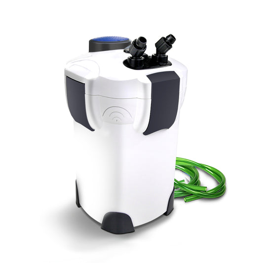 Giantz External Canister Filter with UV Steriliser - 1850L/H + Media Kit