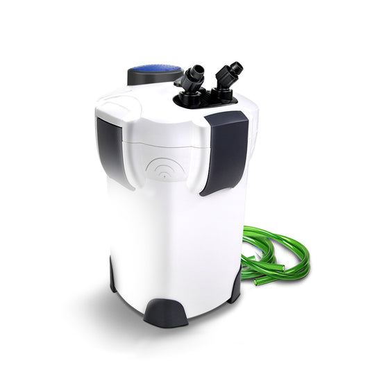 Giantz External Canister Filter with UV Steriliser - 2400L/H + Media Kit