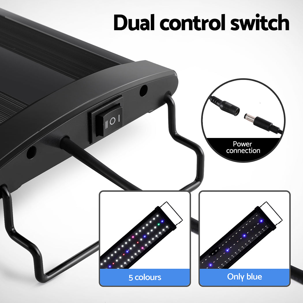 i.Pet Aquarium Full Spectrum RGB Light - 120-140CM