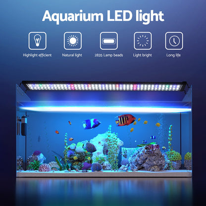 i.Pet Aquarium Full Spectrum RGB Light - 90-110CM