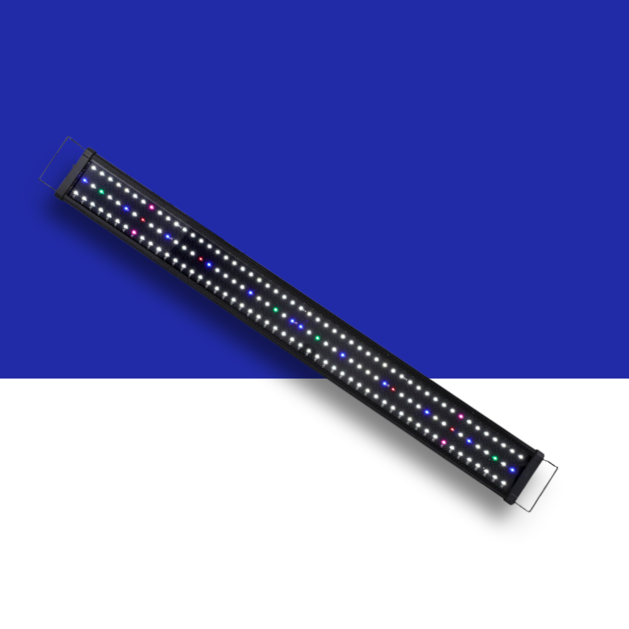 I Pet RGB LED light bar with multicolor LEDs on a blue and white background