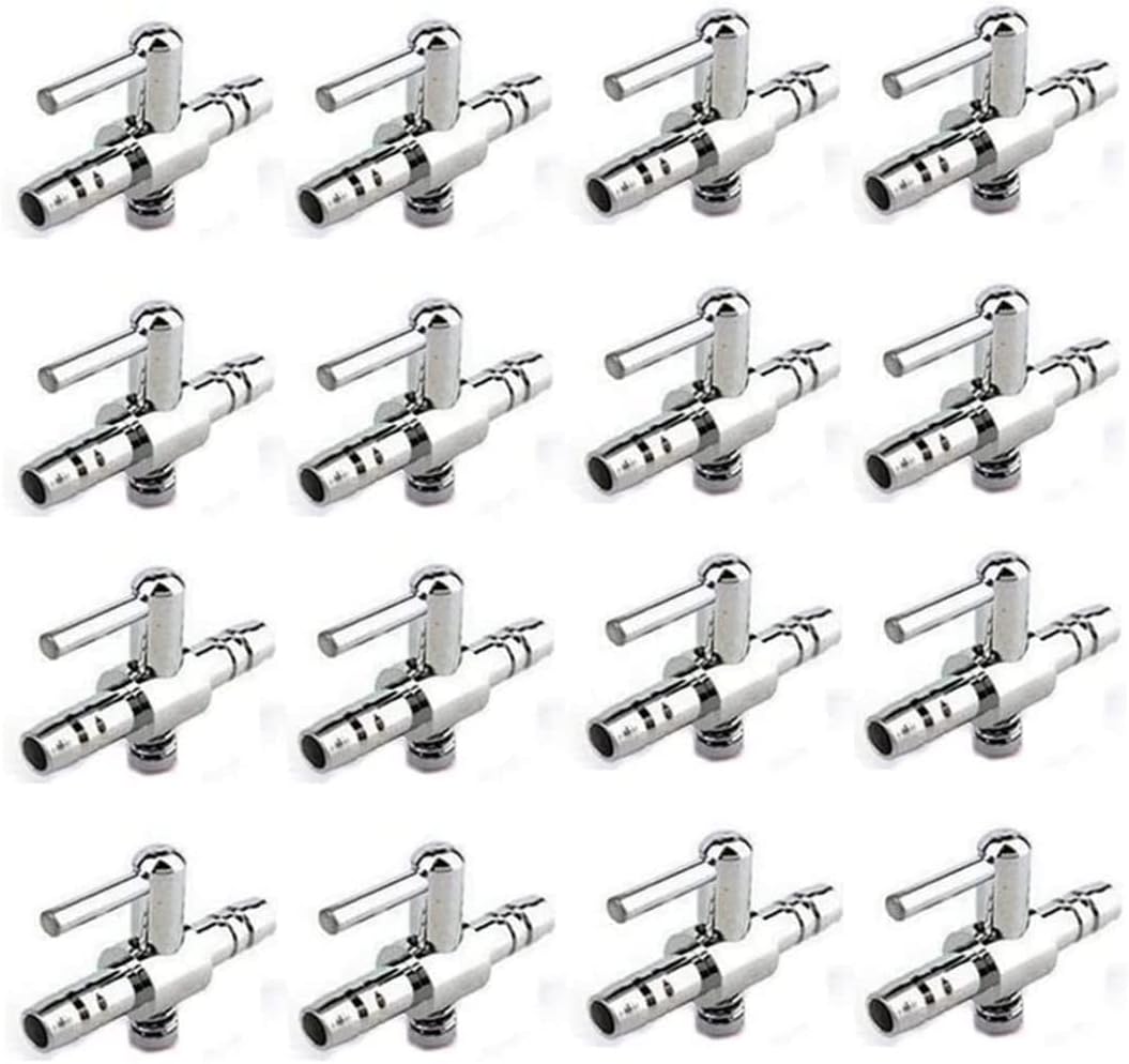 Stainless Steel Air Flow Control Valve - 16Pcs