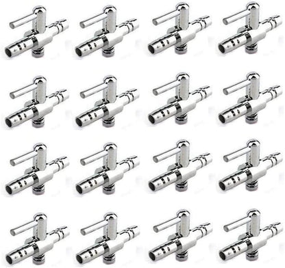 Stainless Steel Air Flow Control Valve - 16Pcs