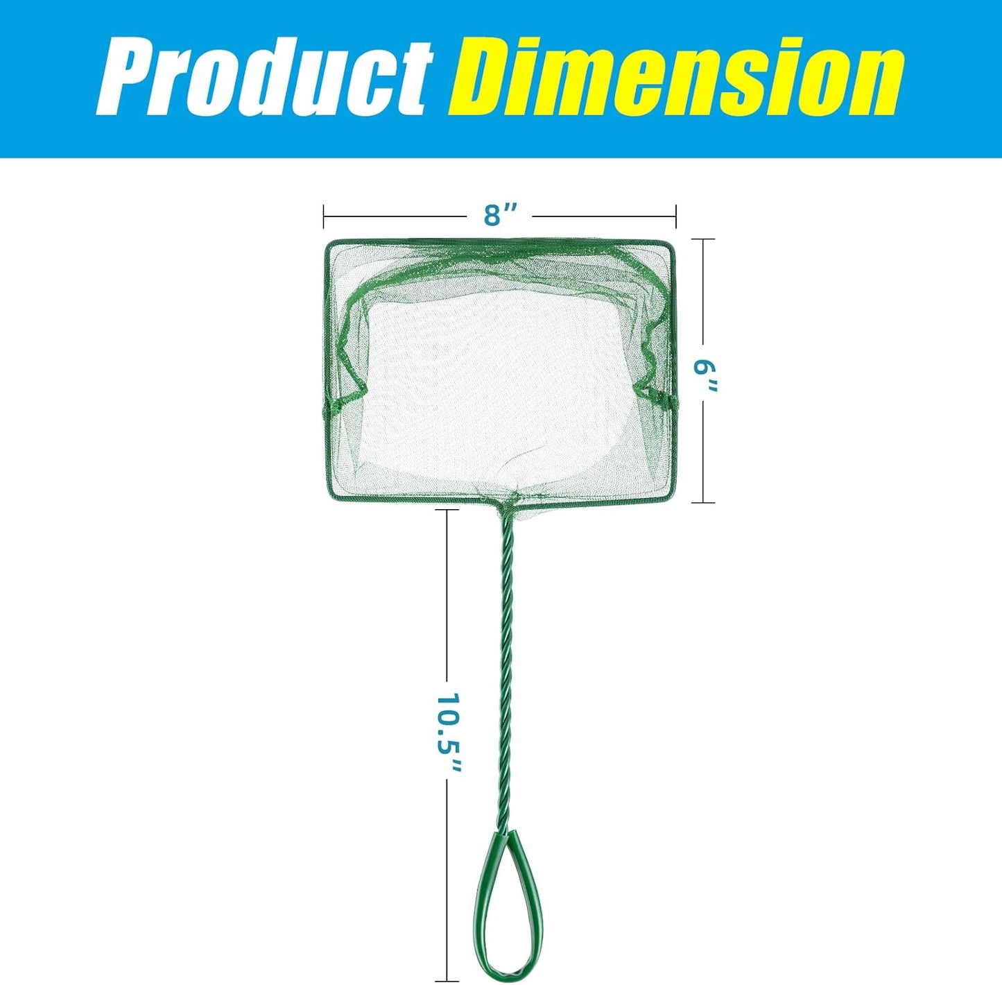Soft Mesh Fish Net - 20x15cm