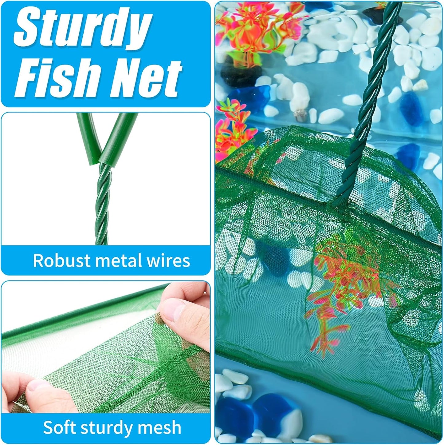 Soft Mesh Fish Net - 20x15cm