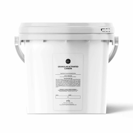 ORKU Granular Activated Carbon Tub - Coconut Shell Charcoal - 2.5kg