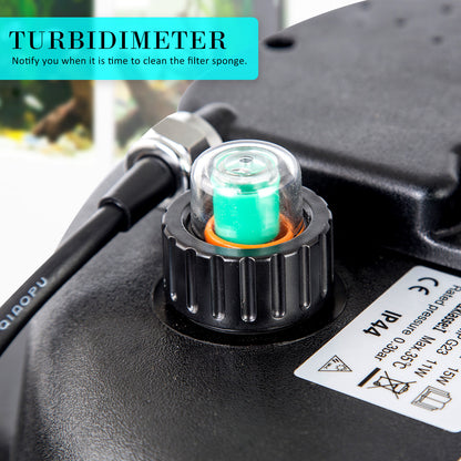 Dynamic Power Pond Canister Filter with UV Steriliser - 10000L/H + Submersible Pump - 16000L/H Pond Kit