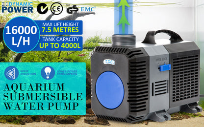 Dynamic Power Submersible Pump - 16000L/H