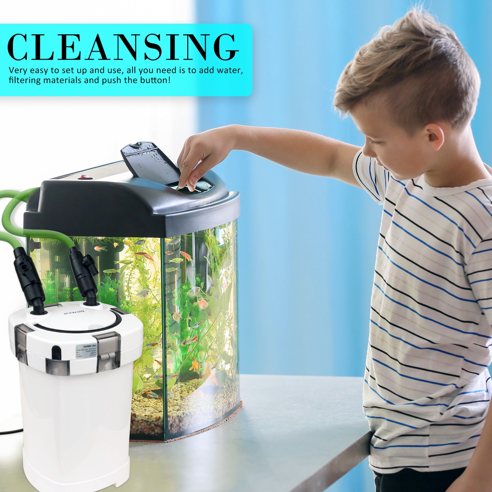Dynamic Power External Canister Filter - 1000L/H