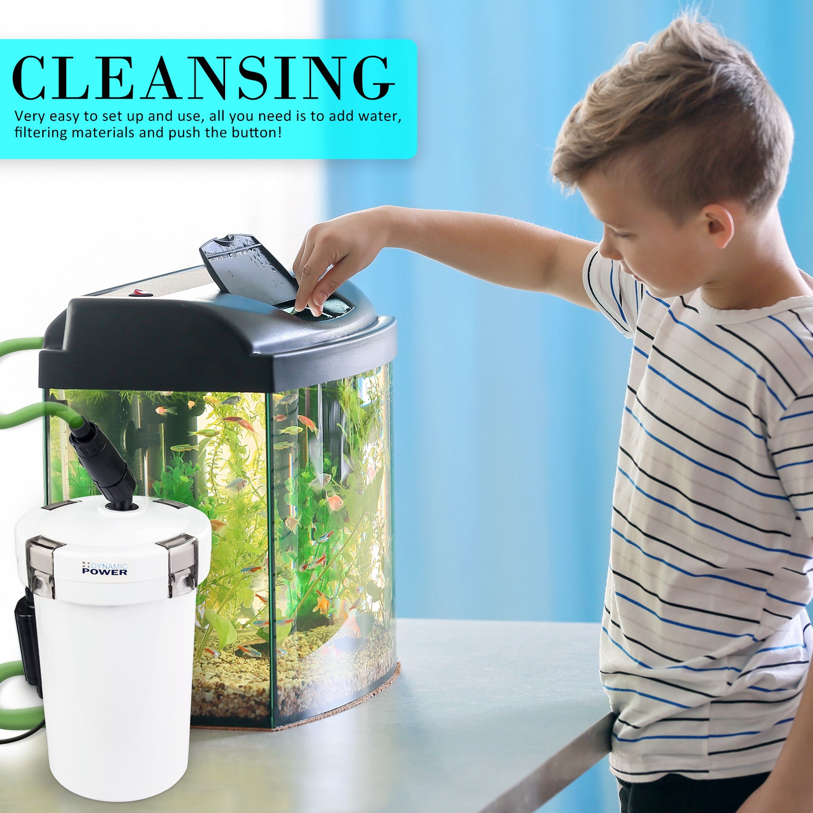 Dynamic Power External Canister Filter - 400L/H