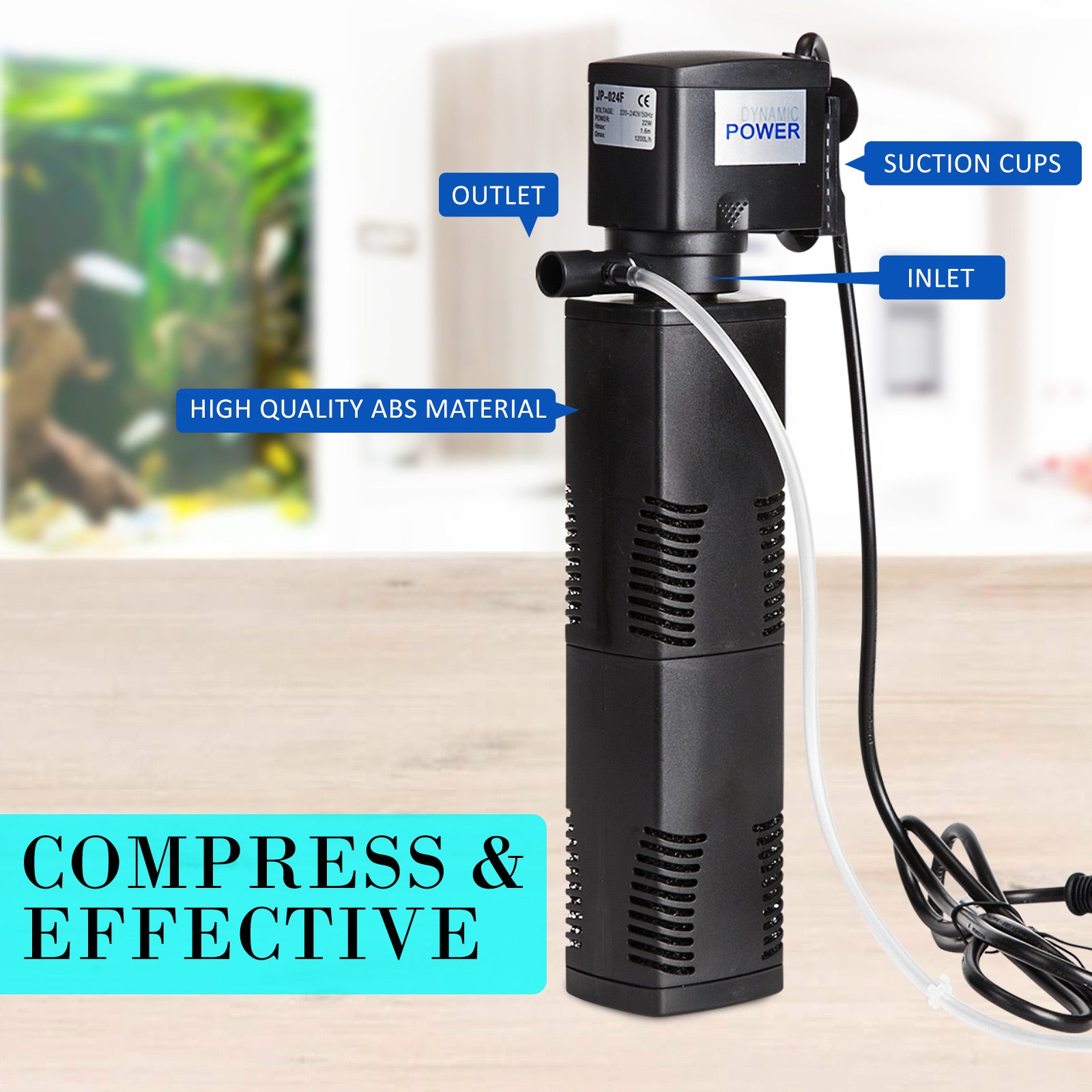 Dynamic Power 3-in-1 Internal Filter - 1200L/H