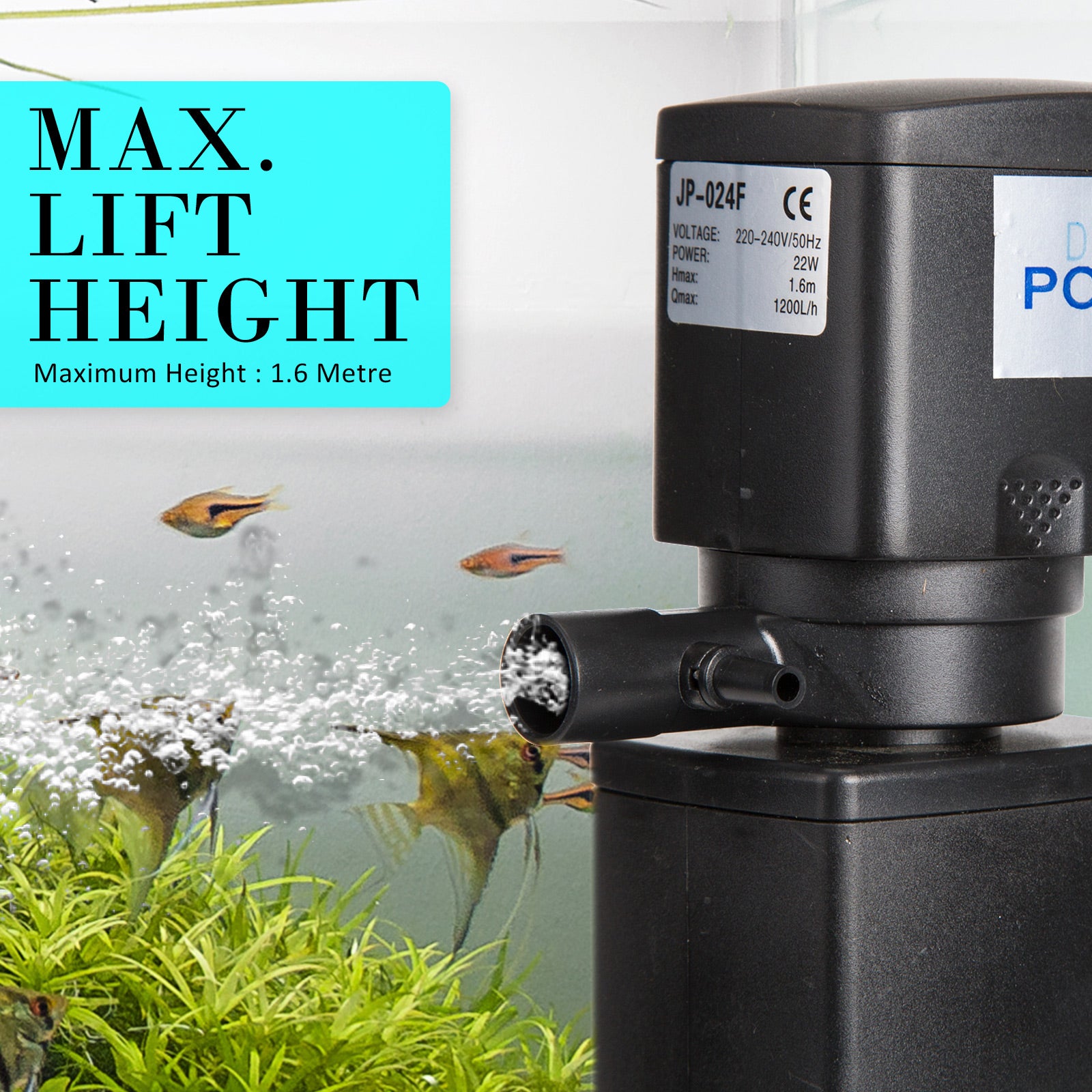 Dynamic Power 3-in-1 Internal Filter - 1200L/H
