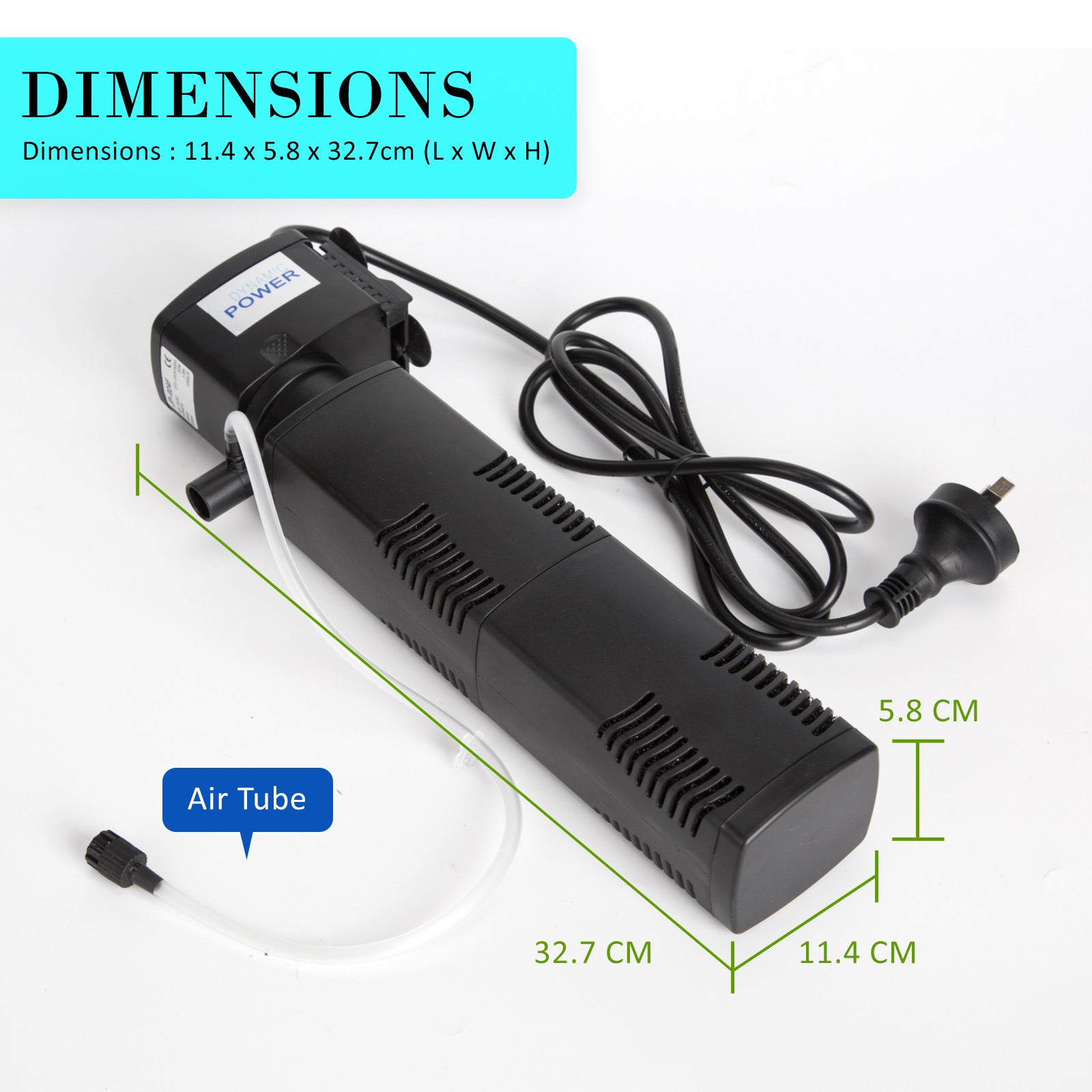 Dynamic Power 3-in-1 Internal Filter - 1200L/H