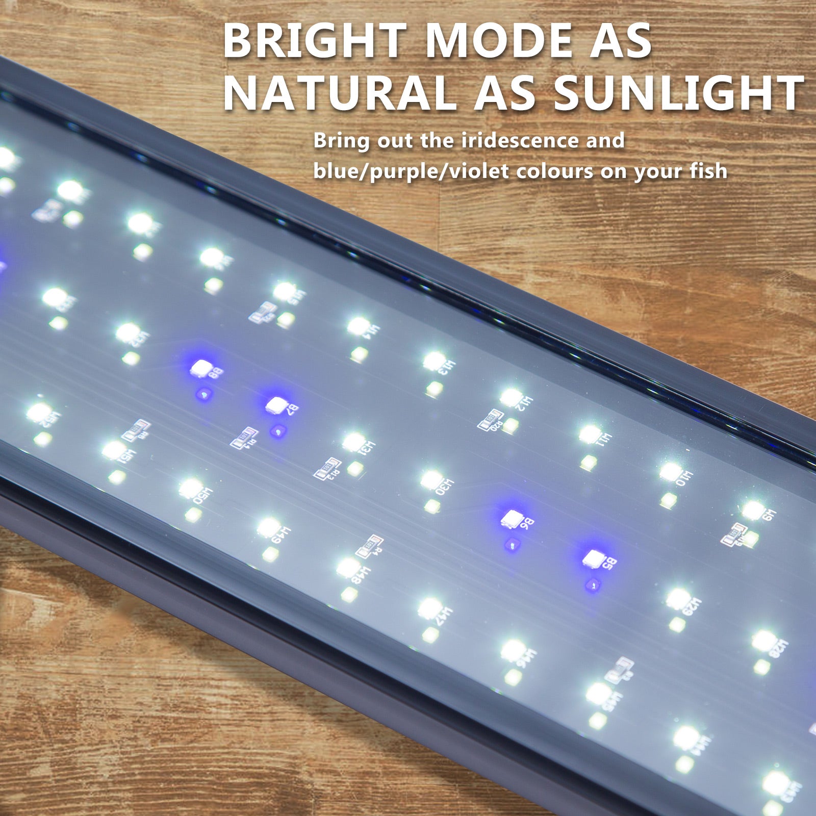 Dynamic Power 27W LED Light Blue/White - 95-115cm
