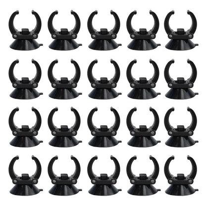 Black Suction Cups - 20PCS