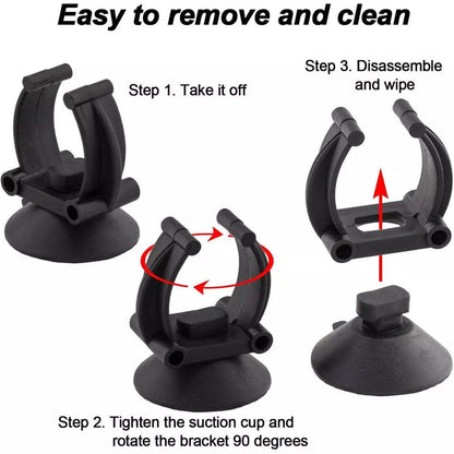 Black Suction Cups - 20PCS
