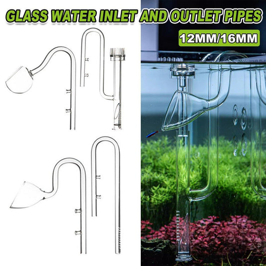 Glass Lily Pipe - Surface Skimmer Inlet - 12mm