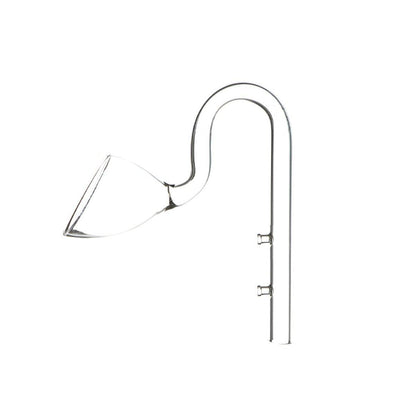 Glass Lily Pipe - Speaker Outlet - 12mm