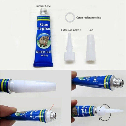 Guo Elephant Adhesive Aquarium  Glue - 1PC