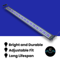 Dynamic Power 33W LED Light Blue/White - 120-140cm