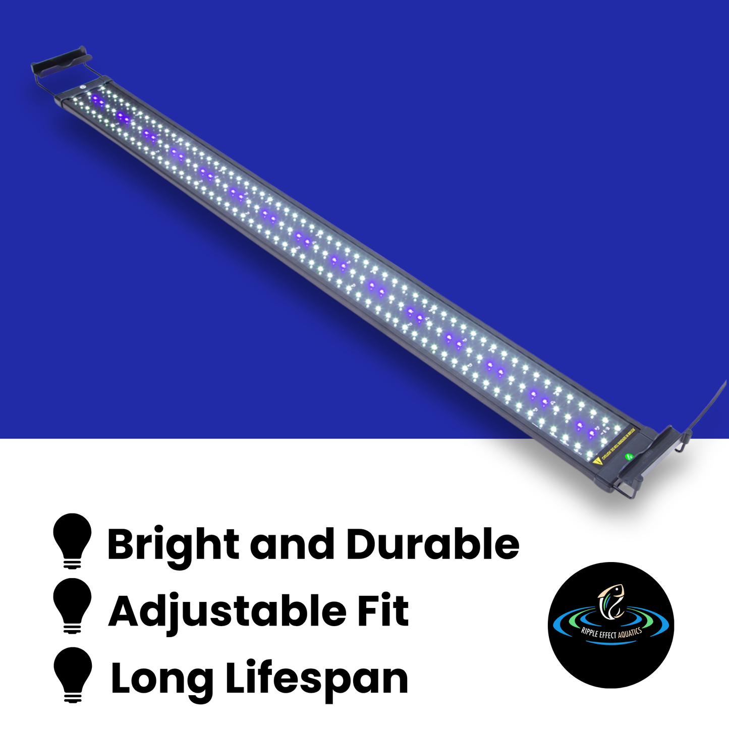 Dynamic Power 33W LED Light Blue/White - 120-140cm