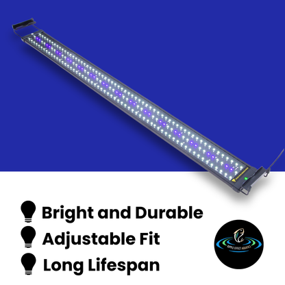 Dynamic Power 33W LED Light Blue/White - 120-140cm