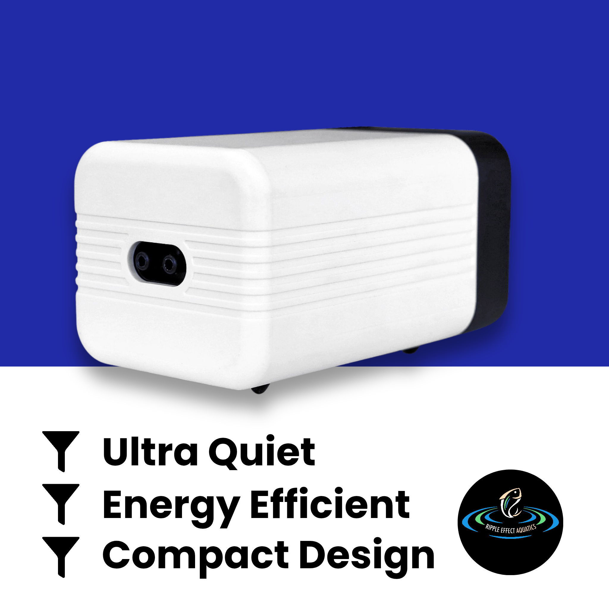 Dynamic Power Dual Outlet Air Pump 180L/H