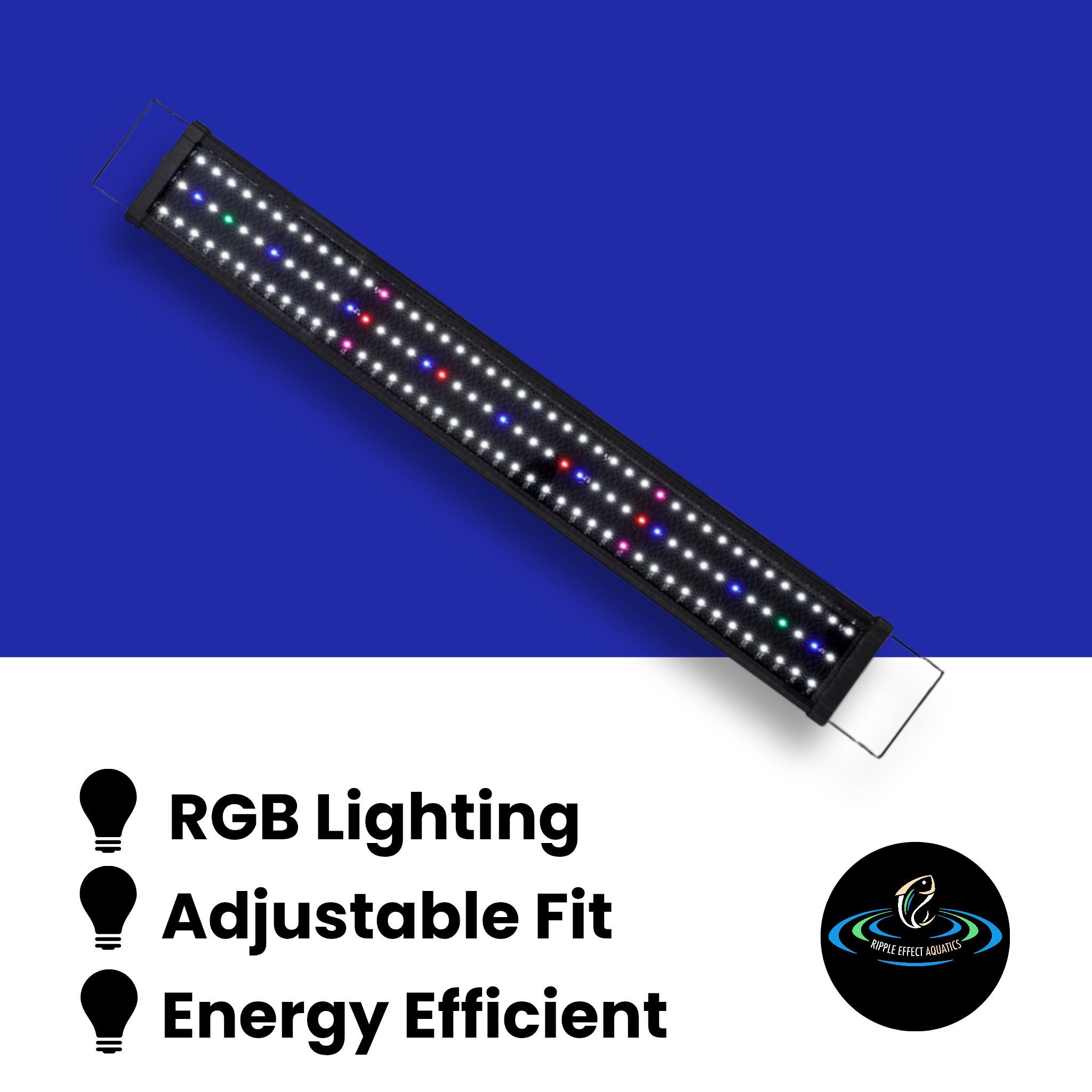 i.Pet Aquarium Full Spectrum RGB Light - 90-110CM