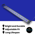 Dynamic Power 27W LED Light Blue/White - 95-115cm