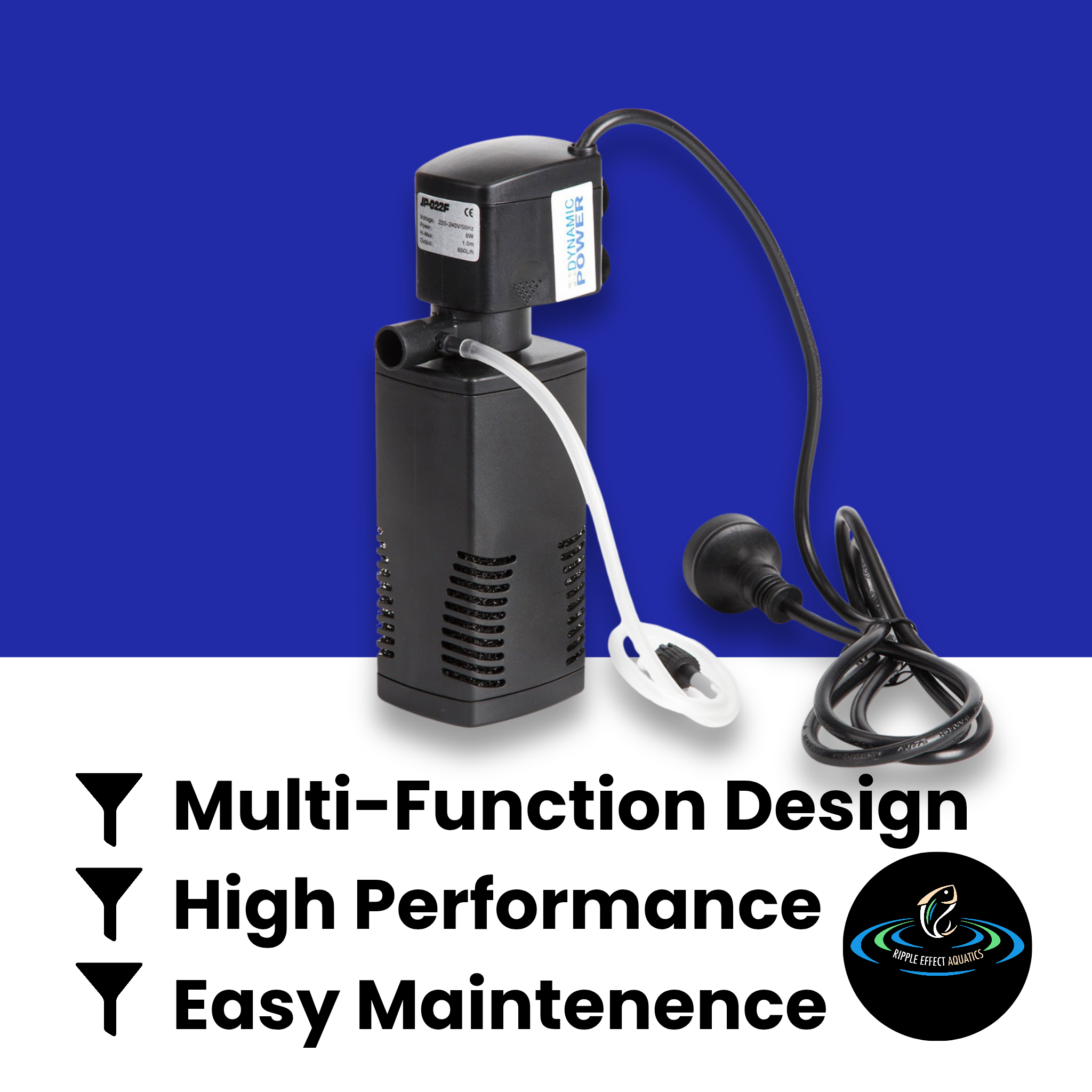 Dynamic Power 3-in-1 Internal Filter - 600L/H