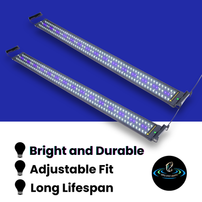 Dynamic Power 33W LED Light Blue/White - 120-140cm Combo