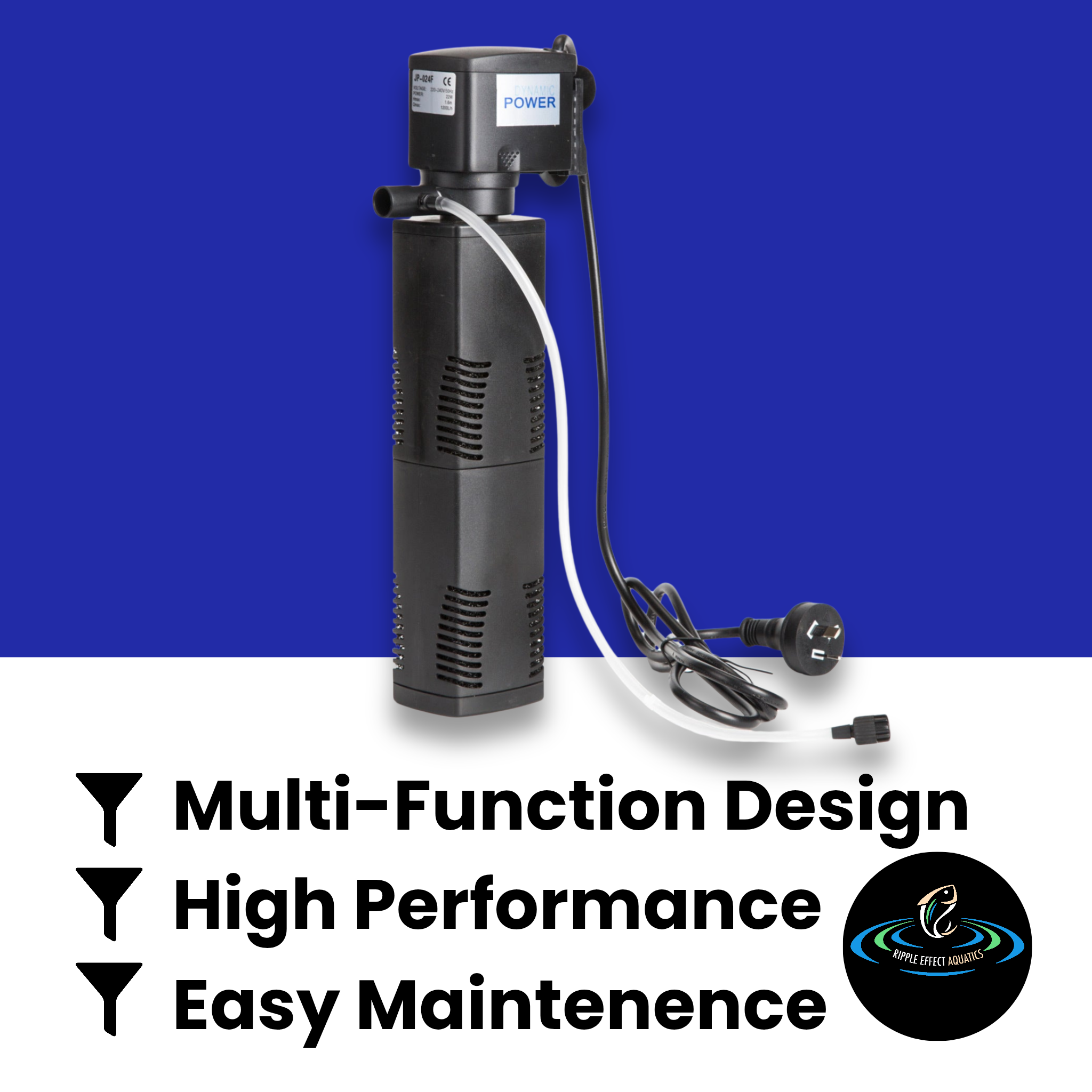 Dynamic Power 3-in-1 Internal Filter - 1200L/H