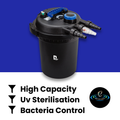 PROTEGE Pond Canister Filter with UV Steriliser - 10000L/H