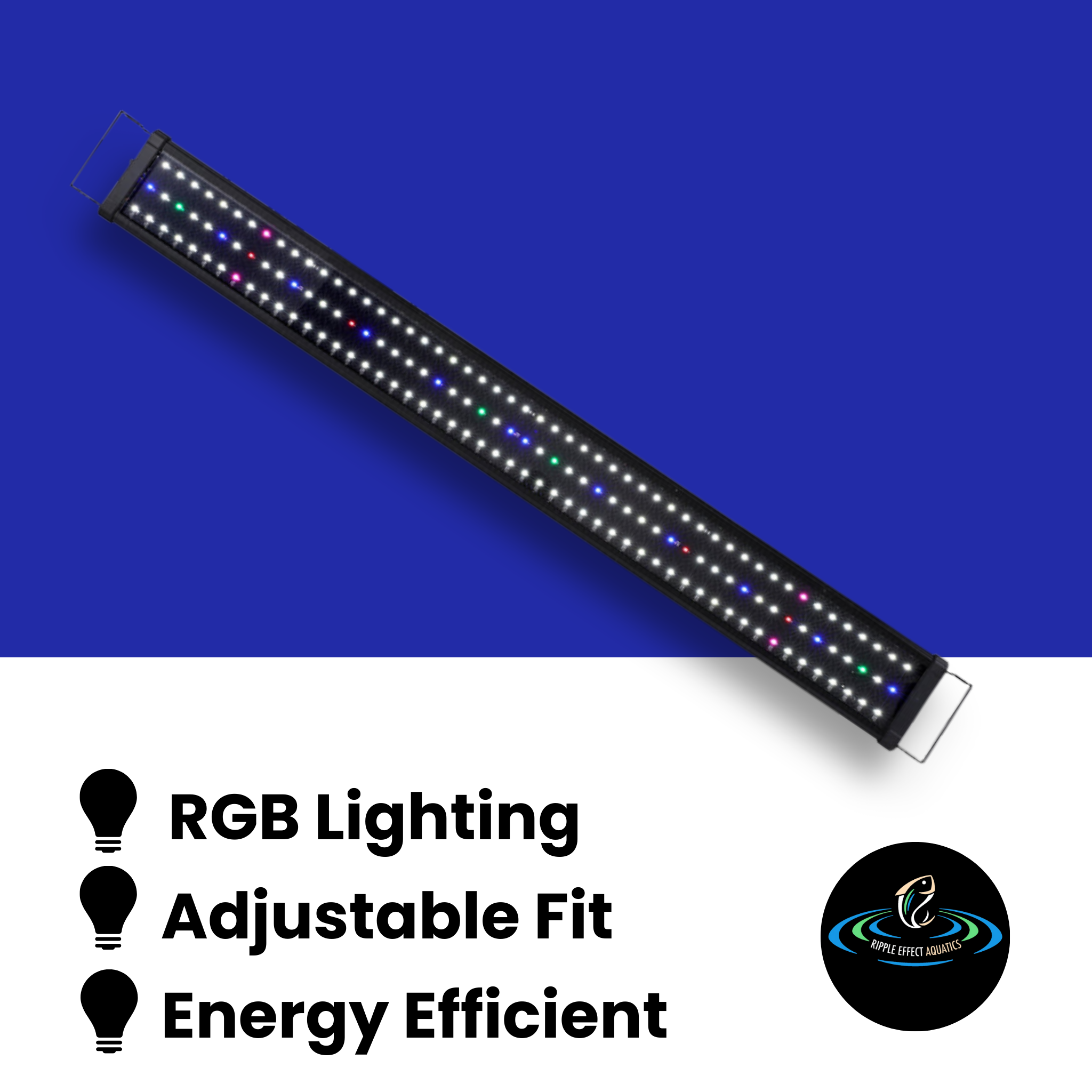 i.Pet Aquarium Full Spectrum RGB Light - 120-140CM
