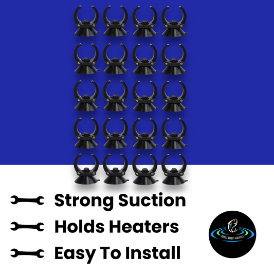 Suction Cups - Black - 20PCS